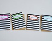 Set of 8, Hello Gorgeous, blank note cards. 9 envelopes.