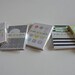 Set of 8, blank, note cards. 9 envelopes. Zou Bisou Bisou. Oh Mon Cheri.