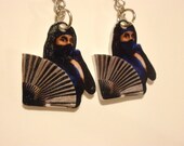 Mortal Kombat Kitana Hanging Earrings