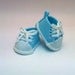 Fondant Baby Converse cake Topper for any Baby celebration, Great Baptism cake idea, or Christening,  Baby Shower
