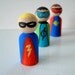 Set Of Super Heroes - Wooden Dolls