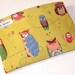 Green Spotted Owl Eco Friendly Reusable Handmade Snack Bag
