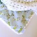 Crochet Baby Blanket - ON SALE 65 reg 75 - Fifi and Fido are Chunky Cuddly and Cozy for Boys or Girls