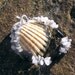 Black Onyx & Tourmalinated Quartz Crystal Gemstone Bracelet - "Black Iris"