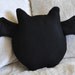 Bat Plush Pattern PDF Jugular the Bat Plush Pillow -Halloween Tutorial Pattern DIY How to Make
