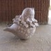 Ceramic Bird Handmade Raku Pit Fired Feathery Chick 22