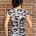 Black birds spring fashion new design women t shirt