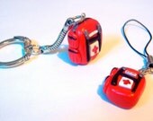 Left 4 Dead Inspired Health Pack Key Chain or Cell Charm
