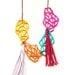 Geometric Necklace Chunky Leather Links