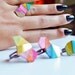 Geometric Adjustable Ring Leather Triangle Kaleidoscope Faceted Jewelry