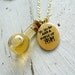 Yo Ho Ho and a Bottle of Rum -- Bottle necklace