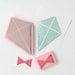 Joyful Flying Kite Hand Carved Rubber Stamp for Acrylic Blocks