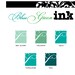 BLUE GREEN TURQUOISE teal aqua sage Color Box Archival Ink Pad