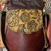 Medium  Leather  Printed Pear Tote