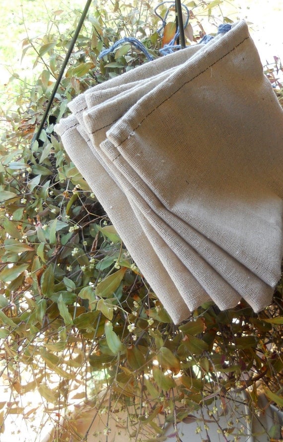 Reusable Compost Tea Bag LARGE 5GAL 2Pack by LoLoMakes on Etsy