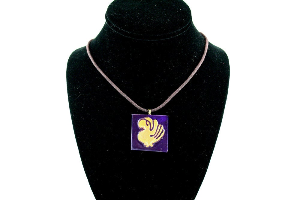 Purple Parrot Talisman