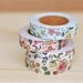 Cotton Fabric Wild Floral Deco Tape 15 mm