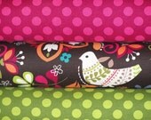 Michael Miller Fabric, Full Yard Set, Birds of Norway and Ta Dots, 3 Yards Total