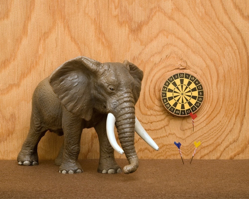 man cave decor, elephant , rec room, games room, plywood - Rutger's Rec Room 8 x 10