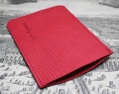 Pink Salmon Leather Blackberry / HTC Wildfire Leather Sleeve Case