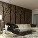 Tree Wall Decals - Vinyl wall art decals -- 6 Set of Winter Tree Wall Decals 74