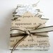 Miniature Envelopes handmade from vintage paper and ephemera - set of 12