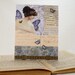 She scatters kindness. Collage Greeting Card.