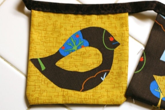 Bird banner: READY TO SHIP Il_570xn