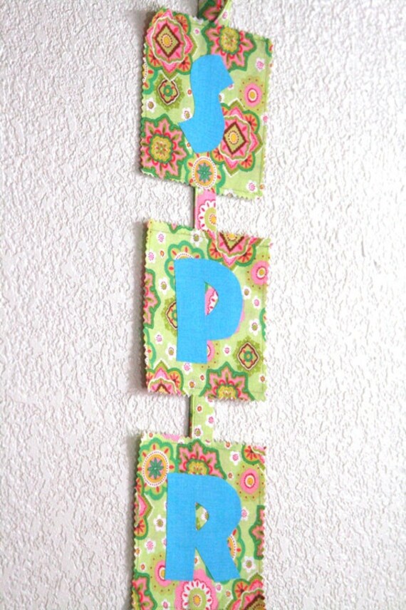 Spring banner, spring decoration: MADE TO ORDER Il_570xn