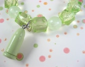 This Bullet Won't Hurt Ya Glow Lucite Charm Stretch Bracelet