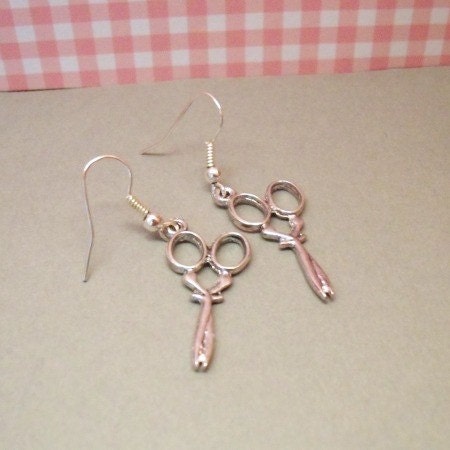 Scissor Charm Earrings
