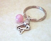 Hairdresser Charm Keyring