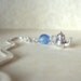 Teapot Charm Bookmark in blue