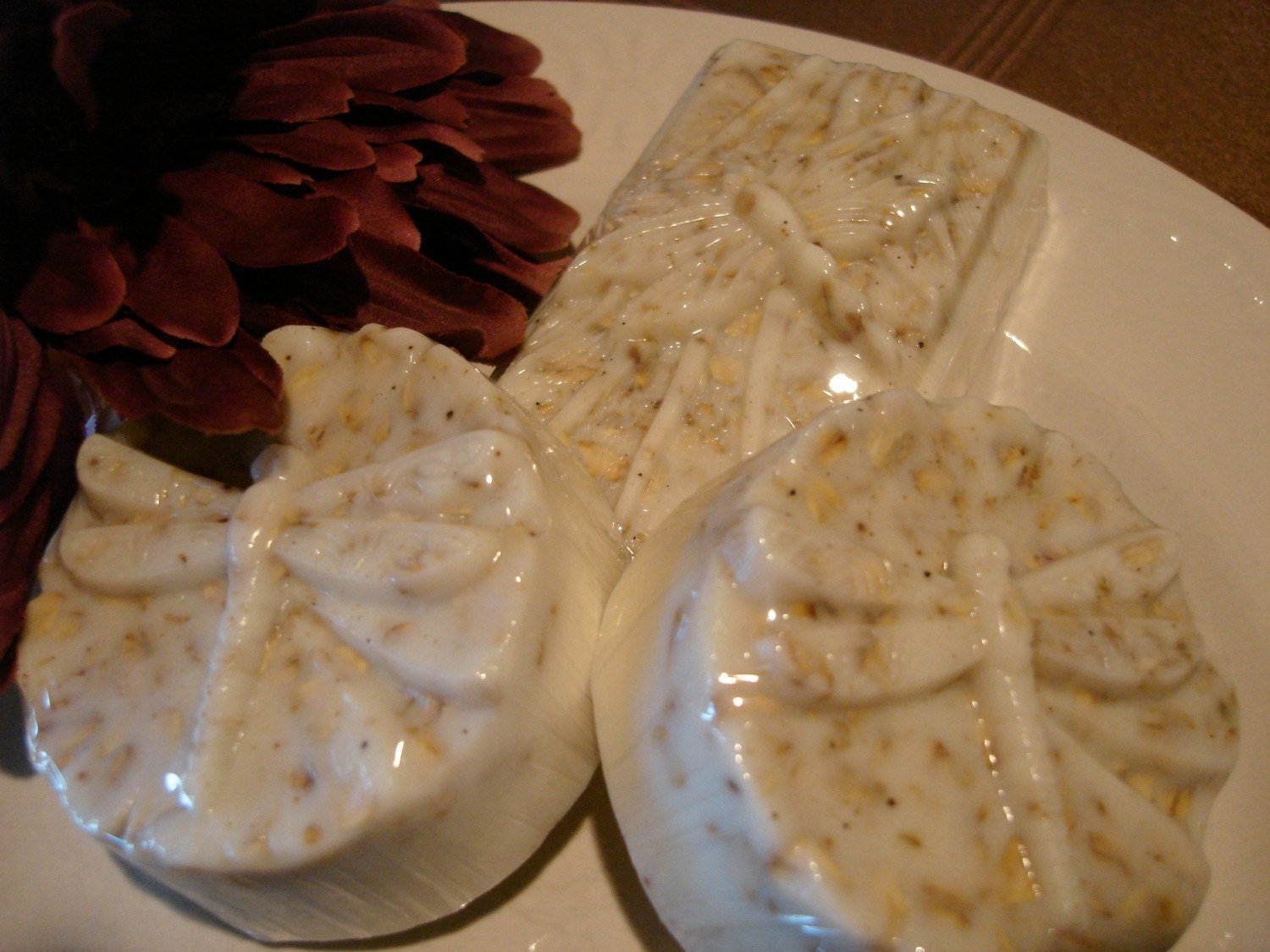 Set of 3 Dragonfly Soap - Goat Milk - Great Gift - Free Shipping