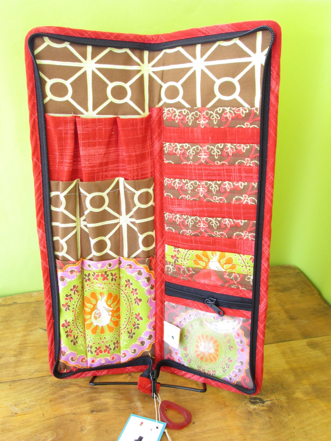 Long Needle Case-Seahorses
