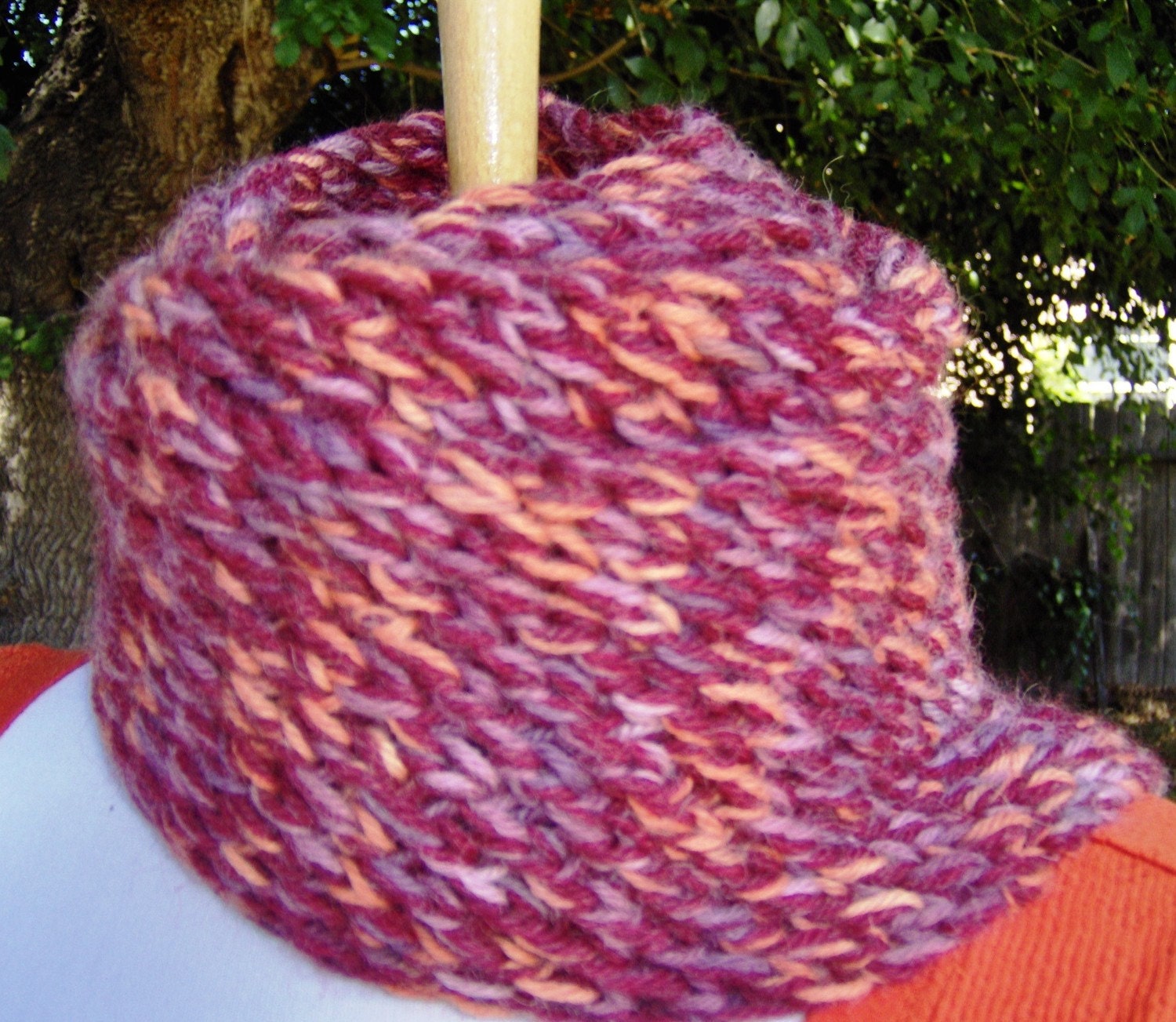 Extra Long Berry Parfait Scarf
