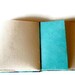 Journal/ Coptic Bound / Hexagon in Blues.