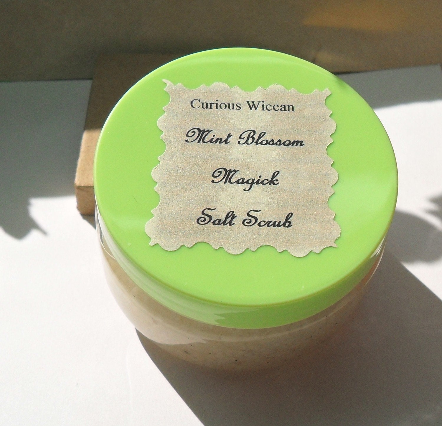 Mint Salt Scrub