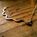 I'm Hammered Gold Necklace - 14K Gold FILLED Handmade Wavy Necklace