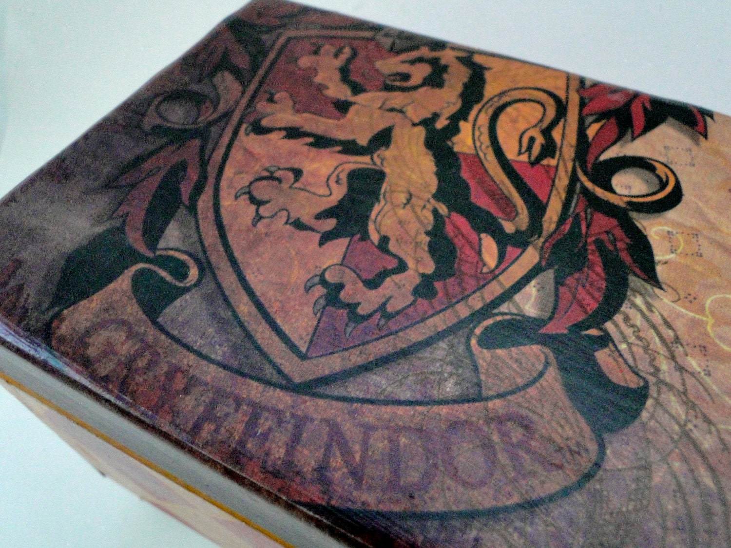 Harry Potter Golden Gryffindor Keepsake Trinket Box - Vintage Classic Edition - Still available for Christmas