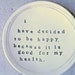 5" dish voltaire quote.  MADE TO ORDER