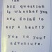 plaque joseph campbell quote.  MADE TO ORDER