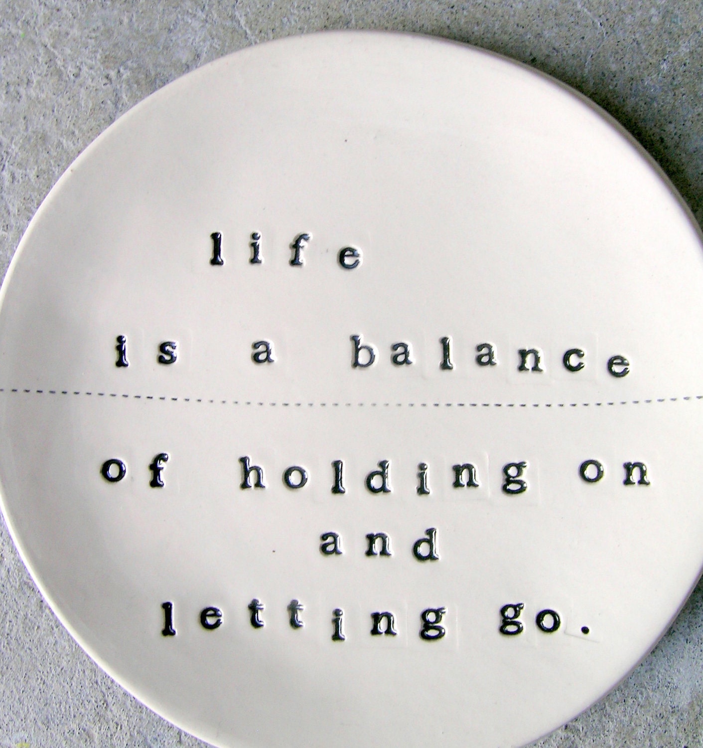 5" dish rumi quote.  MADE TO ORDER