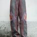 100 percent hemp pants with batik/embroidery for Men