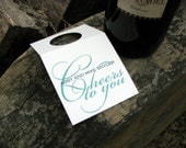 Personalized Wine Tags / Wine / Wine Hangers /  Cheers to You