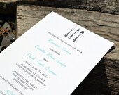 Rehearsal Dinner Invitation / Personalized Rehearsal Dinner Invite / Dinner Invite / Dinner Party Invitation