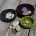 Colors of the Earth, Felted Wool Stacking Bowls, Handmade by The Land of G on Etsy