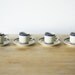 Vintage Espresso Cup and Saucer Set