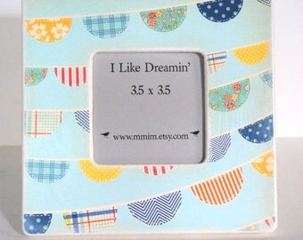 Nautical Party Bunting Picture Frame
