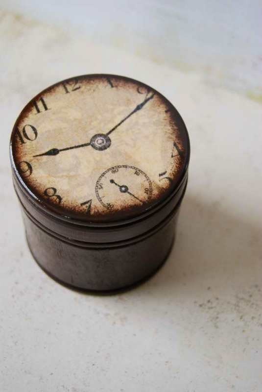 Daylight Savings Time Wood Clock Box